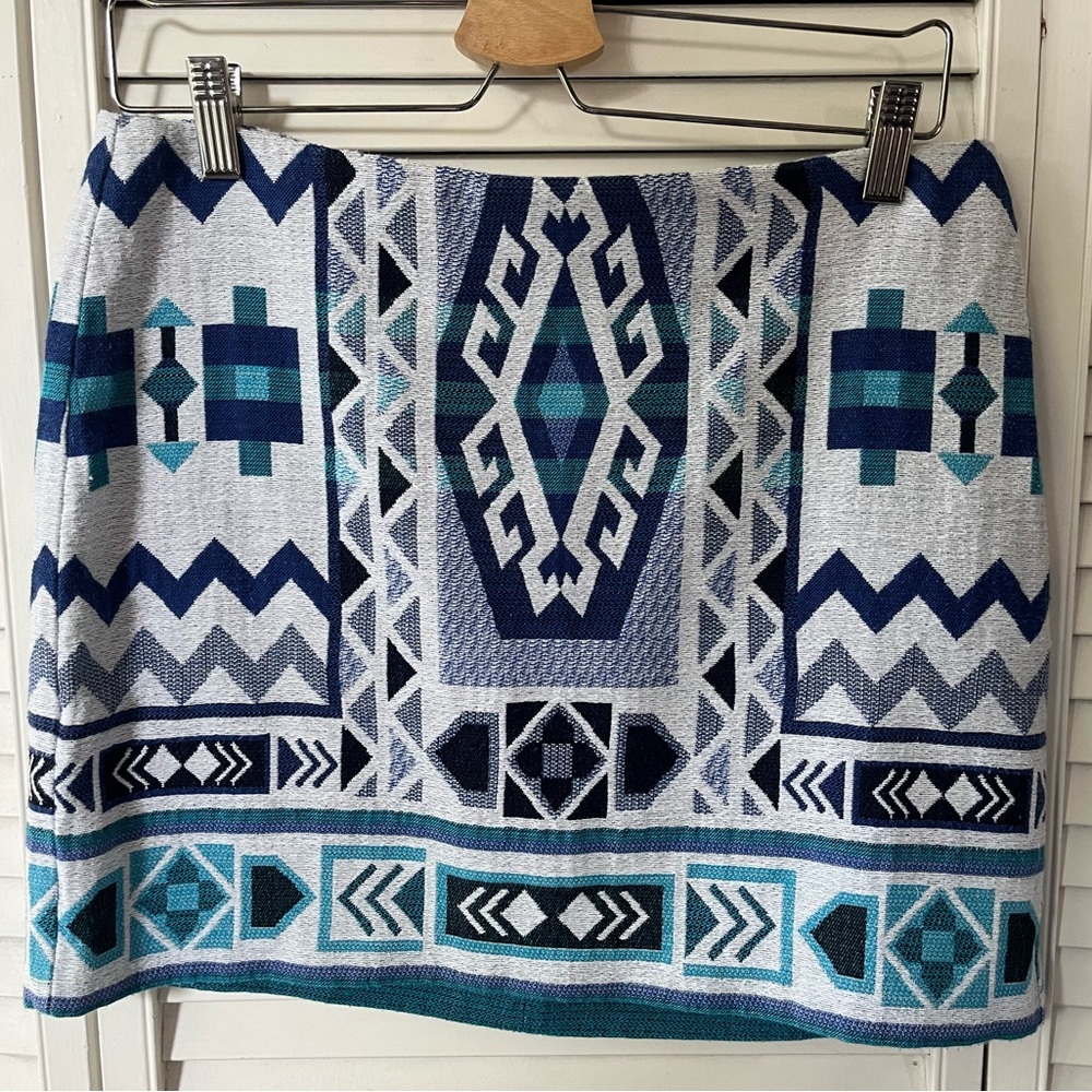 H&M Mini skirt with print